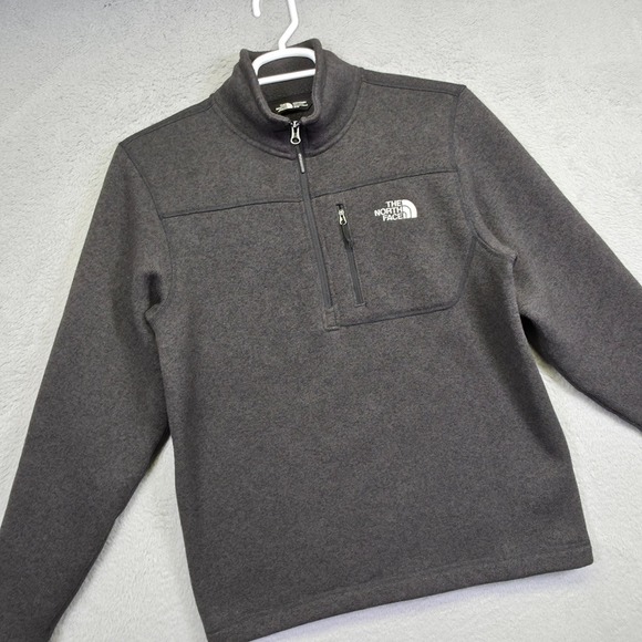 The North Face Jacket Mens M Gray Gordon Lyons Fleece Lined Winter Warm Outdoor - Picture 1 of 9